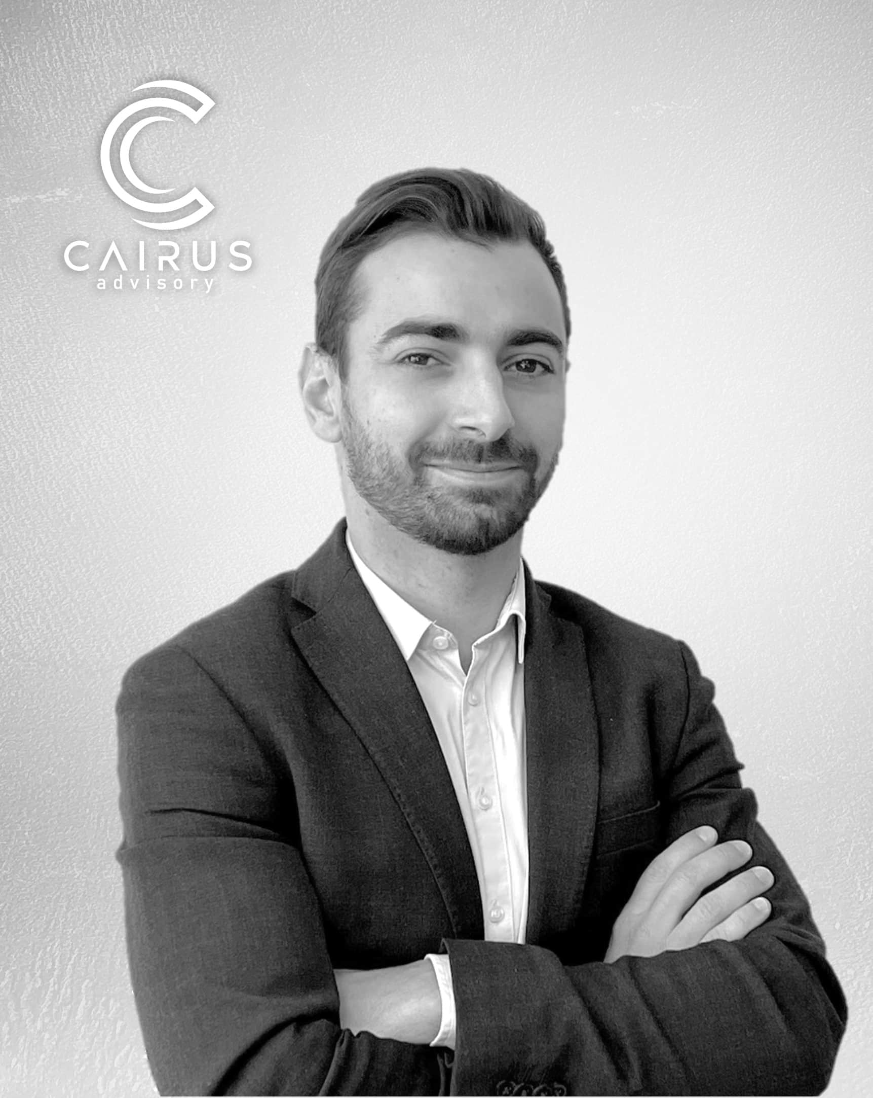 photographie de Hugo ROMANO, Chargé d'affaires M&A chez Cairus Advisory