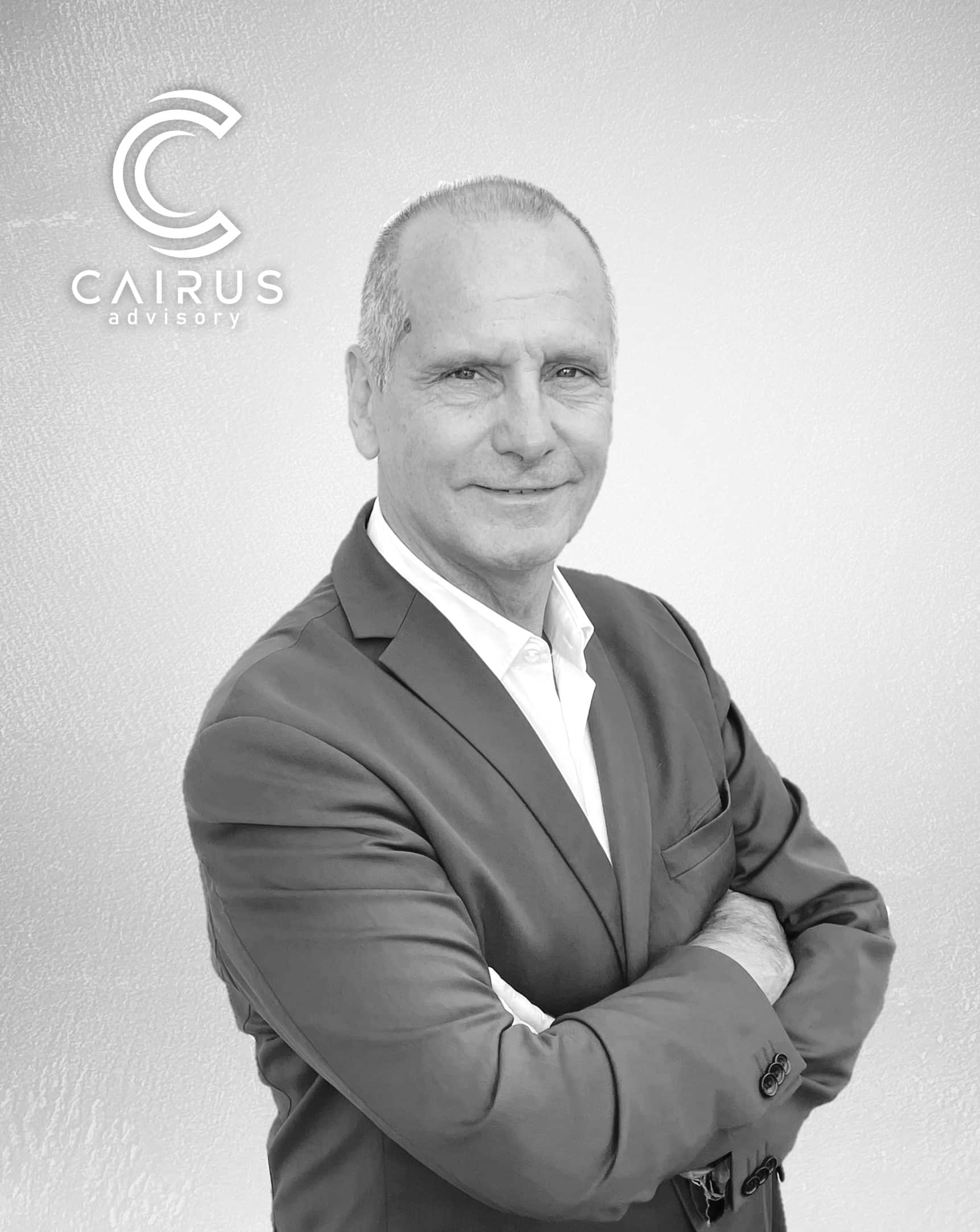 photographie de Reynald MAILLOT, directeur associé de Cairus Advisory