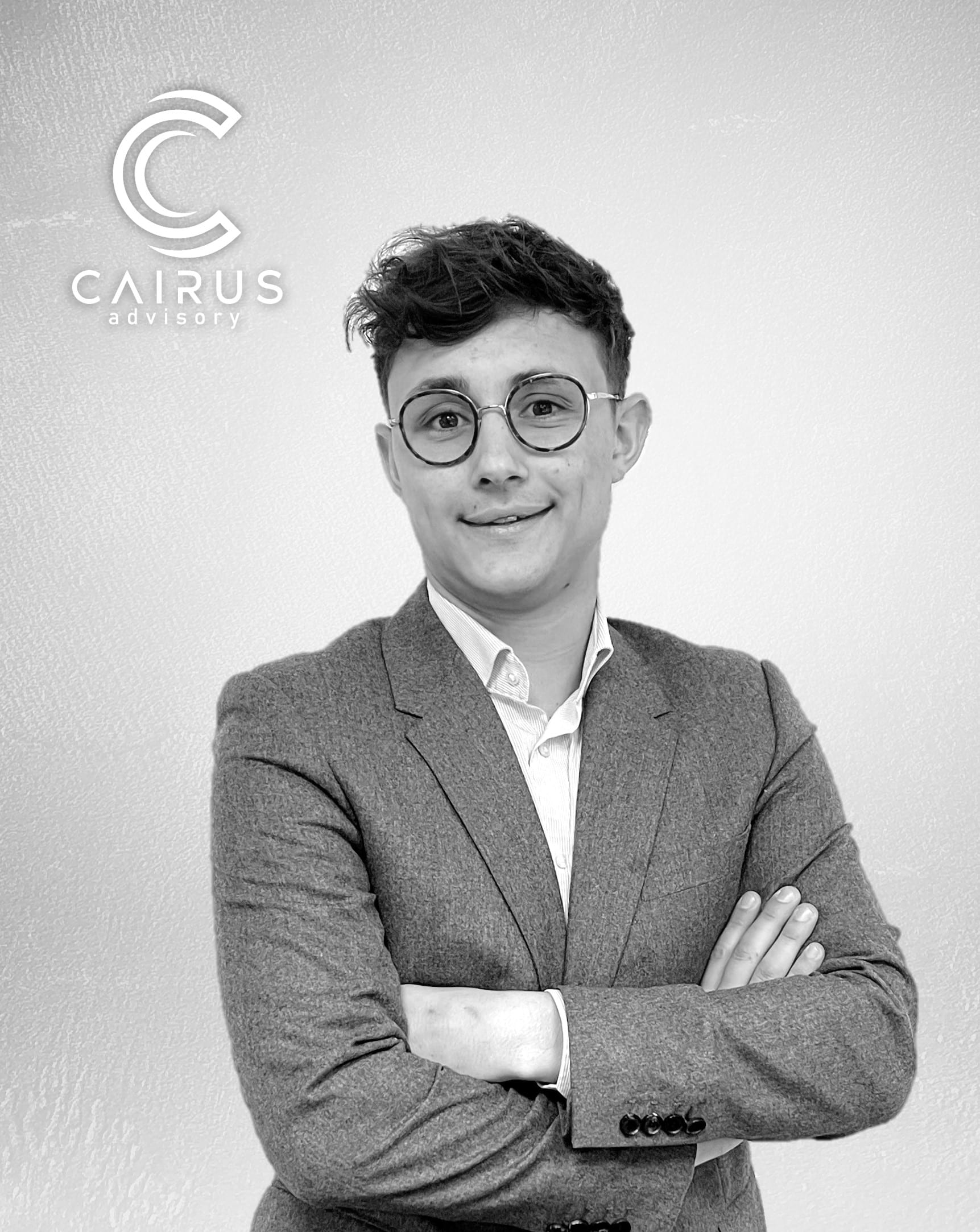 photographie de Hugo ROMANO, Chargé d'affaires M&A chez Cairus Advisory