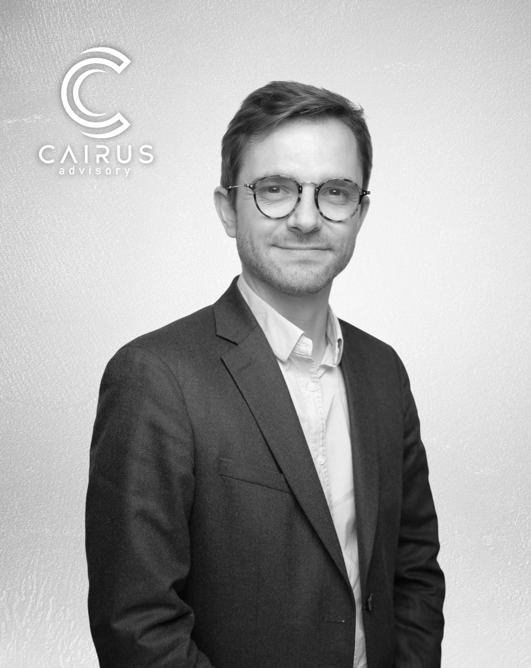 photographie de Reynald MAILLOT, directeur associé de Cairus Advisory